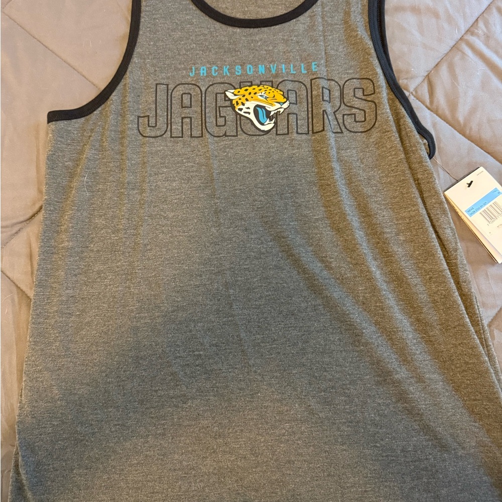 Nike Gray Jacksonville Jaguars Tank Top
